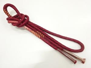 未使用品　正絹　手組帯締め